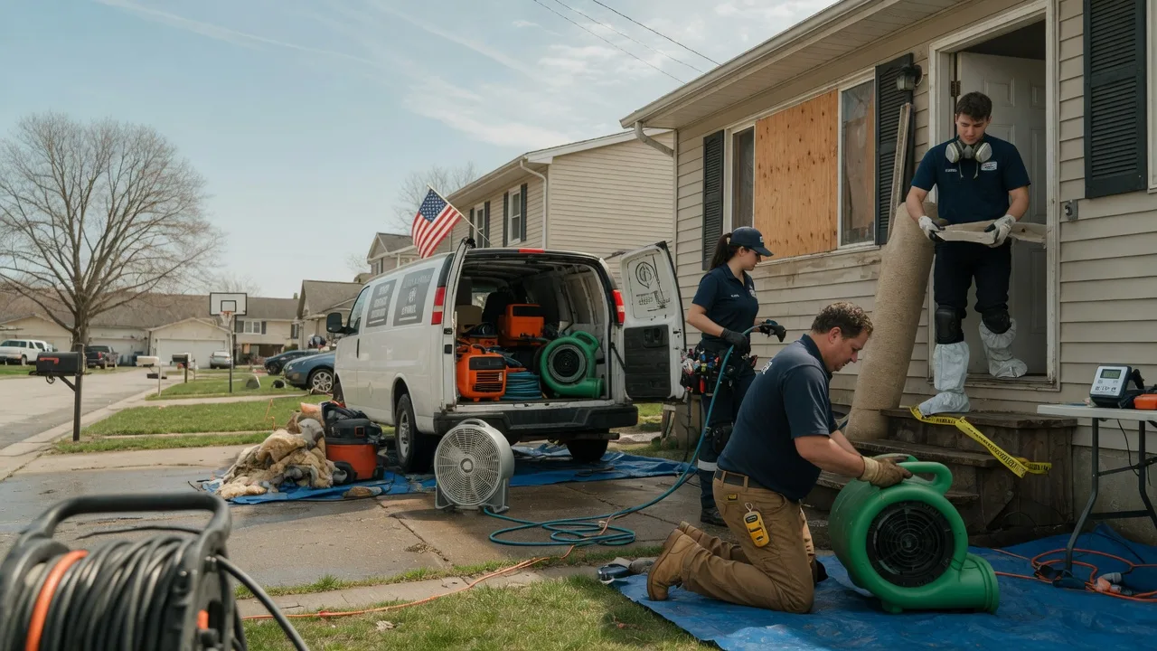 Water Damage Restoration in Etna, OH near me